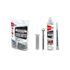 Kit De Fixation Mur Creux Pour Auvents, Tonnelles Et Balustrades.