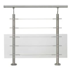 Bride De Raccordement Mural Pour Main Courante Aluminium -Outils Ménagers Boutique 201002448 1