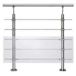 Bride De Raccordement Mural Pour Main Courante Aluminium -Outils Ménagers Boutique 201002451 1