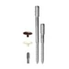 Kit De Fixation Pour Limon D'escalier Bois -Outils Ménagers Boutique 201309861