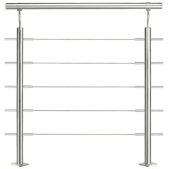 Bride De Raccordement Mural Pour Main Courante Aluminium -Outils Ménagers Boutique 201516524 1