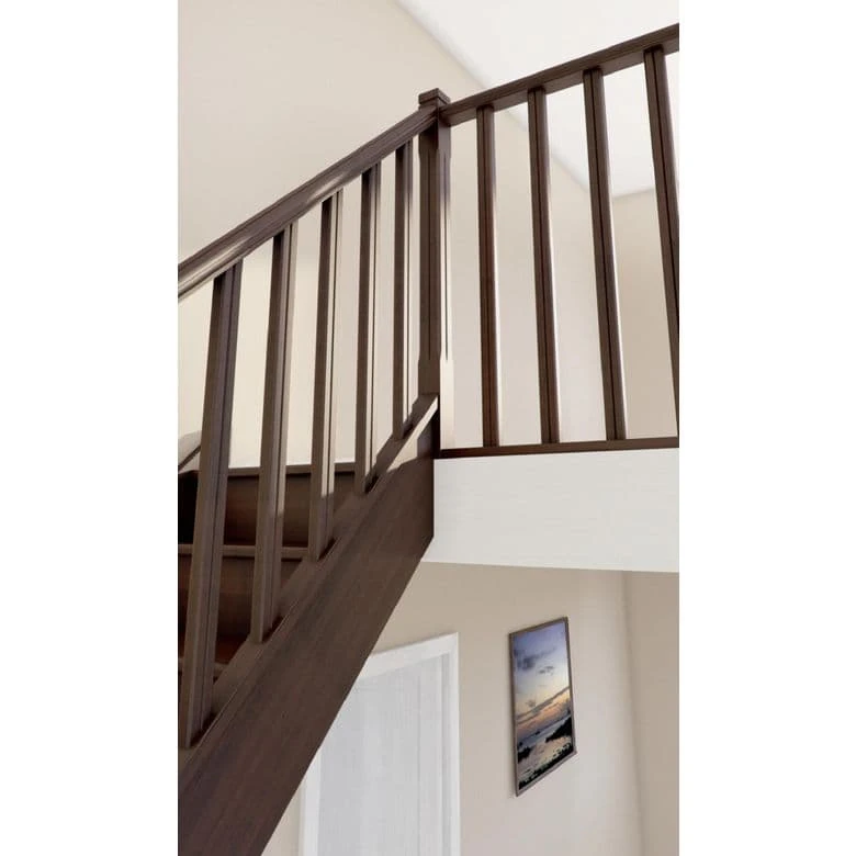 Fuseaux Moulurés Sapin - Poteau Sans Platine 4 Fuseaux Moulurés Sapin - Poteau Sans Platine – Image 2