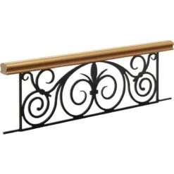 Appui De Fenêtre Florence H.32 Cm Main Courante En Tauari