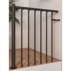 BALUSTRADE ELA EN COLONETTES ACIER FIXATION À PLAT -Outils Ménagers Boutique 202132832