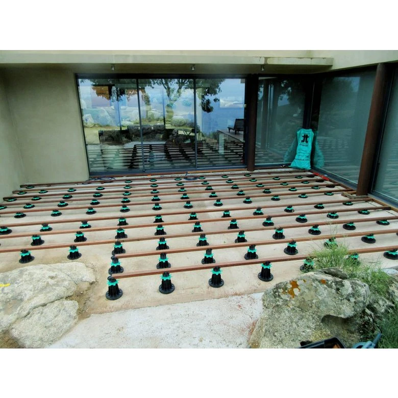 Lot De 40 Plots Terrasse Réglable 80 à 140 Mm Pour Lambourdes 4 Lot De 40 Plots Terrasse Réglable 80 à 140 Mm Pour Lambourdes – Image 2