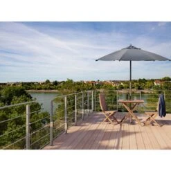 Balustrade Prestio En Aluminium - Pack 2M Fixation à Plat -Outils Ménagers Boutique 202340214