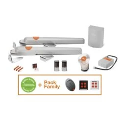 Motorisation De Portail NICE HOME à Vérins ARIA 200 Pack Family